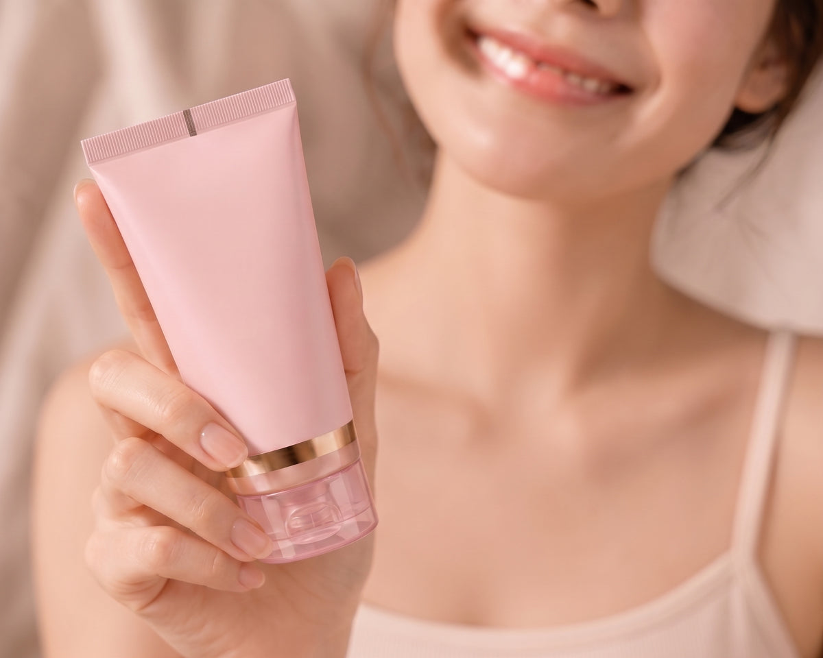 Masque peel-off Glass Skin Lumivae, effet pelable
